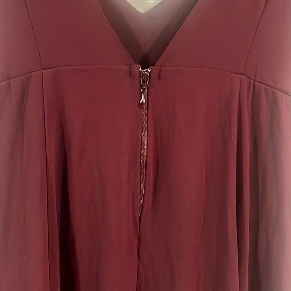 ✨Show Me Your Mumu Burgundy Jenn Maxi Sz Medium Dress✨ - Picture 6 of 8